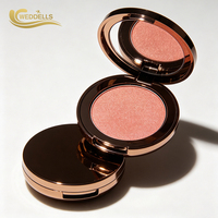 Palette de poudre blush avec sélection de couleurs personnalisée, texture lisse pour les marques de beauté, OEM ODM, étiquette privée