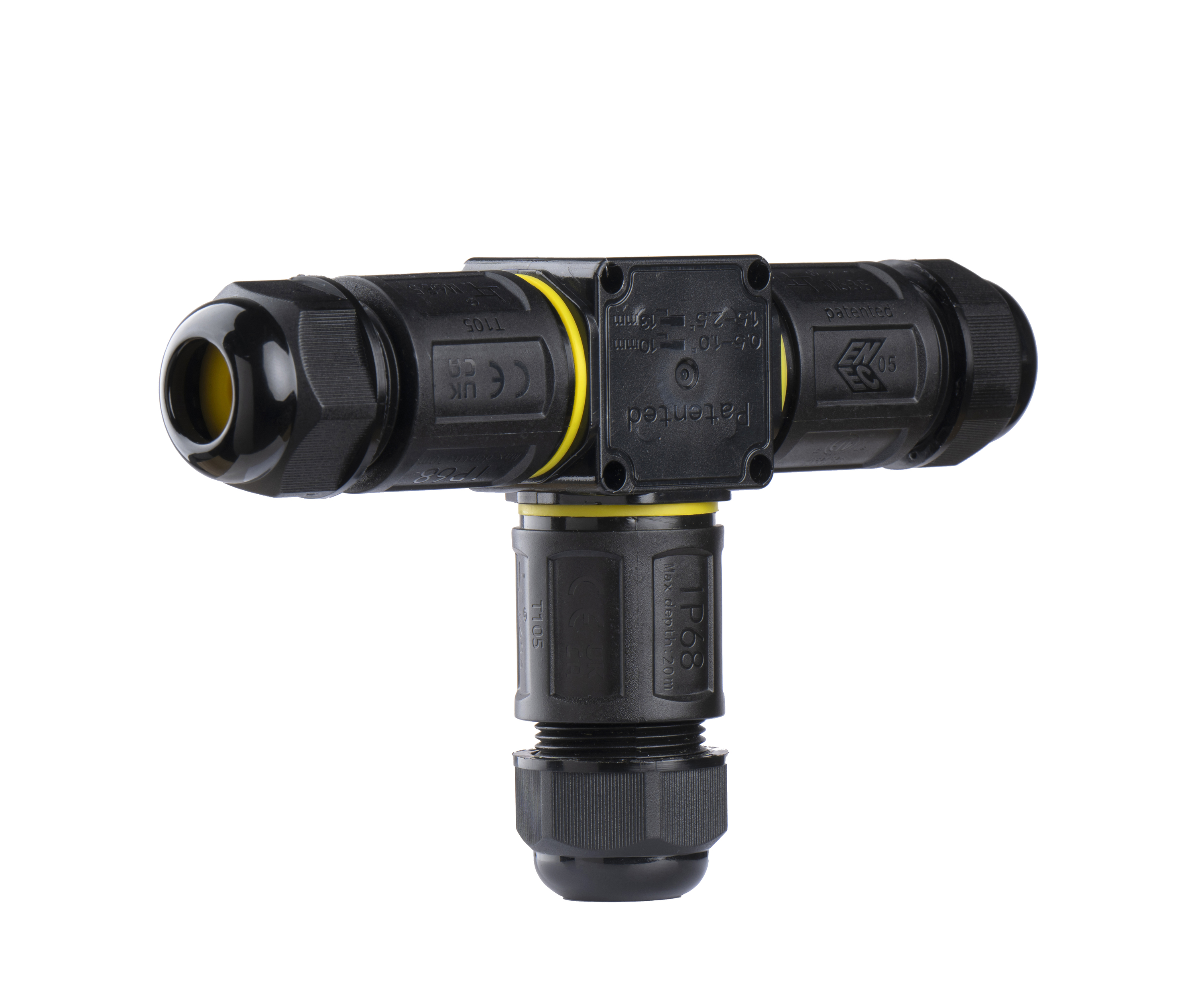 IP68 Waterproof Copper Quick Connector 3 Way No Screw Wire Connector For 2-5 Core Cable Solar Power System 32A · image 2