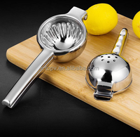 Presse-fruits portable à main de qualité professionnelle, presse-citron manuel en acier inoxydable 304 pour la cuisine