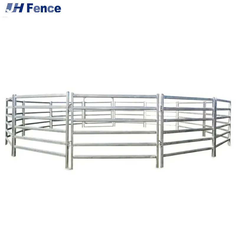 Pannelli di alta qualità galvanizzati del recinto delle pecore del bovino della mucca del cavallo pannelli impermeabili pesanti recinzioni rurali
