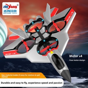 Zhiyang Toy - Quadcopter Eléctrico de 4 Canales, Material EVA, Uso en Interiores, Resistente a Caídas, <span class=keywords><strong>para</strong></span> Adolescentes y <span class=keywords><strong>Adultos</strong></span>, con Vuelo Estacionario y Cámara 1080p FHD - Product Image 2