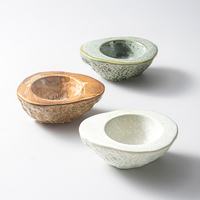 Bol à soupe créatif en céramique Esanjoy pour restaurants décontractés et gastronomiques, en porcelaine réactive à changement de couleur, de la gamme Hôtellerie
