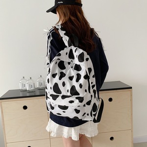 Sac à dos décontracté à carreaux, couleurs contrastées, sac d'école tendance pour collégiens, vente en gros - Product Image 2