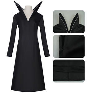 Disfraz de Bruja con Cuello Alto para Halloween, Estilo Película/Anime de Temática Oscura - Product Image 2