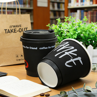 Support de tasses à café biodégradable personnalisé de qualité alimentaire, à paroi simple, pour 1 ou 2 tasses, avec couvercles, support en papier de marque, vente en gros