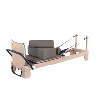 Table de Pilates Cadillac Trapeze Professionnelle en Bois avec Système de Résistance à Ressort pour Entraînement de Base et Équipement de Fitness en Studio