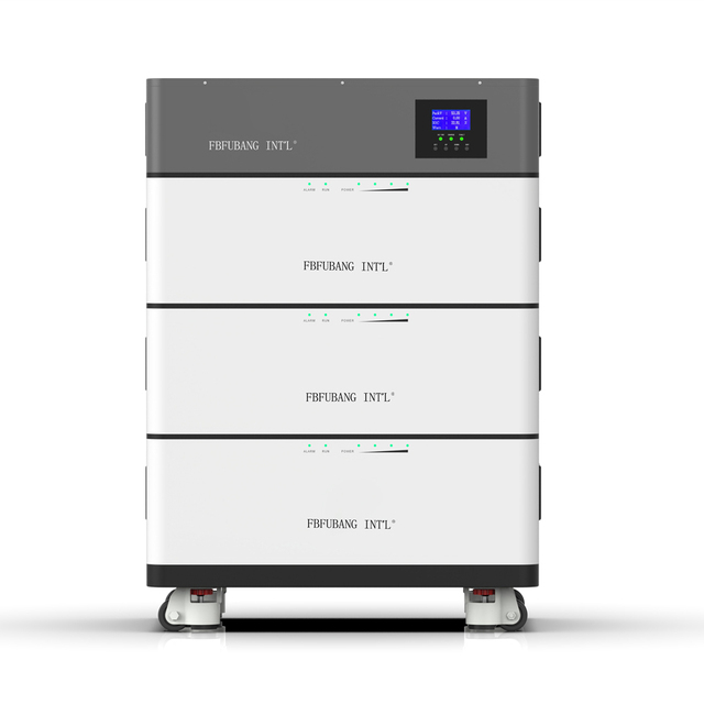 Stacked Battery Home Energy Storage Systems Lifepo4 Solar Panel System for Home Energy Storage Battery Stackable MPPT 24 Hours