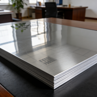 Feuille ACP finition miroir 4 mm pour revêtement mural extérieur de bâtiment