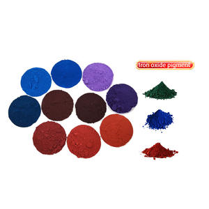 Eisenoxid pigment beschichtung farbe Pigment Eisenoxid rot/schwarz/gelb/grün/blau 325mesh Pulver - Product Image 5