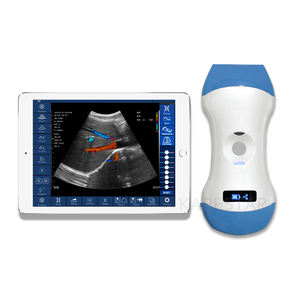 K-TC100 portable <span class=keywords><strong>USG</strong></span> machine doppler micro convexe usb wifi sonde à ultrasons sans fil 3 en 1 - Product Image 3