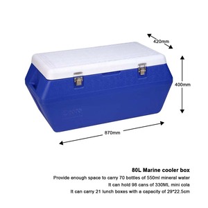 80L PU Insulated Cooler Box Medical Cooler Box Marine Cooler Box <strong>Ice</strong> <strong>Chest</strong> - Product Image 3