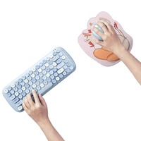 Tapis de souris gamer Dragon Animal avec repose-poignet en mousse à mémoire de forme antidérapante, impression par transfert thermique, en stock, pour bureau et maison