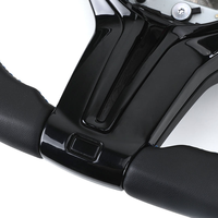 Volant sport M en cuir semi-cuir à fond plat avec garniture noir piano pour F10 F20 F30 F31 M3 F80 M4 F82 M5 F90 X6 E71 E90 E92