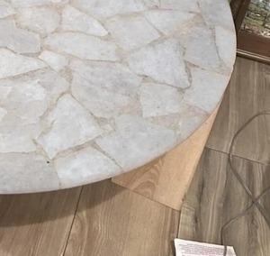 ท็อปโต๊ะหินอ่อนทรงกลมขัดเงาดีไซน์ตามสั่งสำหรับรับประทานอาหารหรือประชุมโต๊ะกาแฟ - Product Image 2