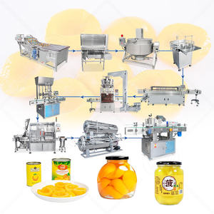 Máquina Etiquetadora de Piñas para Enlatado OCEAN, Equipo Automático para Enlatado de Frutas, Línea de Procesamiento de Duraznos Enlatados - Product Image 1