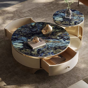 Tavolino di lusso con cassettone nidificazione Design moderno per soggiorno soluzione di deposito per ordine all'ingrosso - Product Image 5