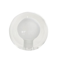Fait à la main 100mm 120mm 150mm Double paroi Globe G9 abat-jour en verre résistant à la chaleur couvercle d'ampoule réutilisable pour abat-jour pendentif