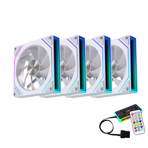 Lovingcool PC <span class=keywords><strong>Gaming</strong></span> <span class=keywords><strong>CPU</strong></span> <span class=keywords><strong>Computer</strong></span> Case Fans 120mm Cooler Fan DC 12V Cooing ARGB Fan con iluminación LED RGB Precio de fábrica - Product Image 1