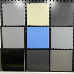 600*600 types <span class=keywords><strong>de</strong></span> couleur haute qualité résistant à l'usure couleur unie carrelage sol et mur carrelage - Product Image 4