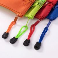 Pochette de rangement A4 en PVC transparent givré avec fermeture éclair, étanche, pour documents de bureau
