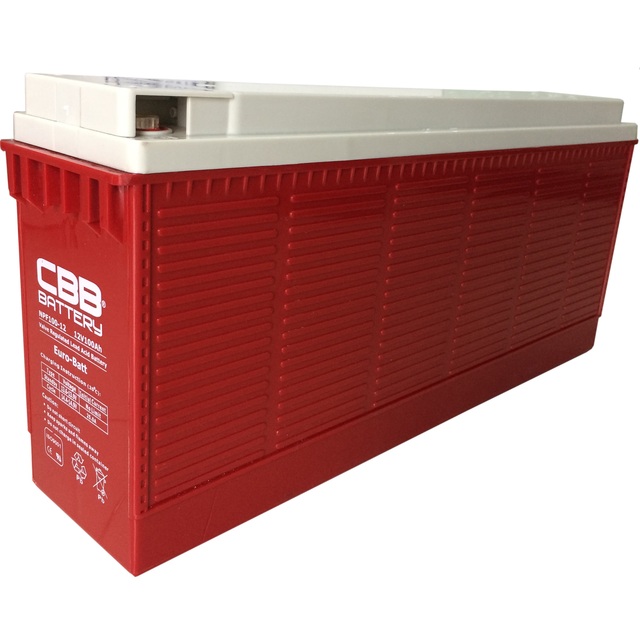 12V 100AH Front Terminal Gel Lead Acid Telecom Battery, Solar Deep Cycle Battery
