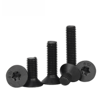 Offre Spéciale Vis à tête fraisée Torx noire en acier, grade 10.9 GB 2673, pour M3 M4 M5 M6 M8 M10 - Mesure métrique