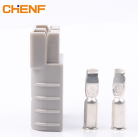 Connecteur électrique pour chariot élévateur à fourche CHENF 40A 50A 600V 2 pôles, connecteur de batterie magnétique automatique SB40 SB50