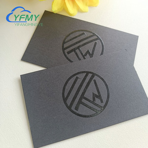 Carte de visite de haute qualité avec spot UV et logo en relief pour une <span class=keywords><strong>image</strong></span> professionnelle - Product Image 2