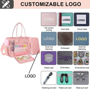 Maßgefertigte Gesteppte Bibelhülle Große Kapazität Bibel-Organizer-Tasche mit Stifthalter Christliche Bibel-Tragetasche - Product Image 6