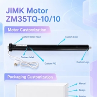 Moteur tubulaire AC JIMK ZM35TQ-10/Nm RPM pour stores enrouleurs, écrans de projection et automatisation