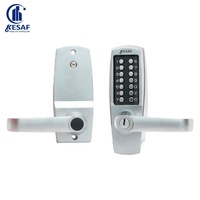 Cerradura de Puerta Digital Mecánica con Código de Seguridad y Botón de Presión KESAF