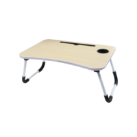Table d'ordinateur Portable en MDF de haute qualité, réglable, pliable, bureau d'ordinateur en bois, table d'ordinateur Portable, supports d'ordinateur Portable