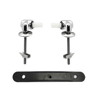 Kit de bisagras de cierre suave para asiento de inodoro 182 S900 con función de ajuste - Product Image 1