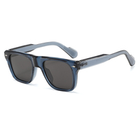Nouvelles Lunettes de Soleil Polarisées NWO T1779 Polyvalentes Décontractées pour Trajet Quotidien, Monture Carrée Unisexe, Protection UV Complète