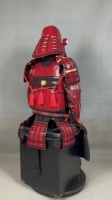 Tragbare Traditionelle Japanische Samurai-Rüstung Vintage Echtleder Unisex Erwachsenen TV- & Film-Cosplay-Kostüm für Live-Action