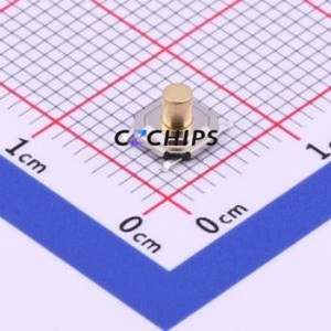K2-1187SQ-J4SW-06 Tactile Switch SMD-4P,5.2x5.2mm Switch 2.5N Vertical Mount 5.2mm 5.2mm - Product Image 1