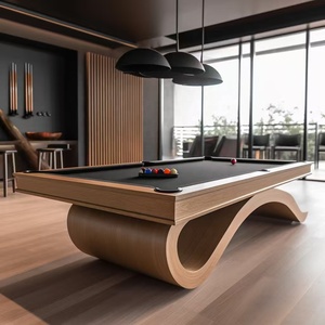 Mesa de <span class=keywords><strong>Billar</strong></span> de Lujo Personalizada de Primera Calidad, Mesa de <span class=keywords><strong>Billar</strong></span> Americana de Madera Maciza de Alta Calidad, Mesa de <span class=keywords><strong>Billar</strong></span> Moderna de 8 pies - Product Image 3