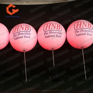Globo Inflable Publicitario con Luz LED, Trípode Inflable Colorido con Impresión de Logotipo - Product Image 6