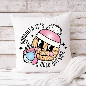 Gatto cane animali domestici mamma stagione natalizia allegre Woofmas zampe e rendere grazie ferro su DTF adesivi di trasferimento pronti a premere per felpa - Product Image 6
