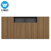Armoire de classement de bureau moderne en mélamine LIWEI, durable, écologique, mobilier de rangement commercial