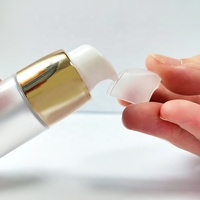 Bouteille en plastique pour fond de teint de 20ml, pompe, SPRAY, huile capillaire, bouteilles givrées, crème de soin de la peau, bouteille en plastique cosmétique