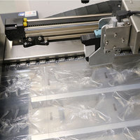 Máquina de Envasado al Vacío para Salmón, Termoformadora Continua para Carne, Queso, Salchicha, Pollo, Mariscos, Alimentos Congelados, Impresora Móvil