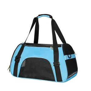 TIZE Airline Approved Foldable Portable Soft Pet Carrier Travel Bag