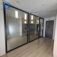 Maisonnette de luxe en conteneur de 20/40 pieds pour camping, avec cuisine, salle de bain, chambre, maisonnette modulaire en conteneur.