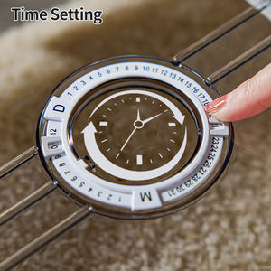 Grosir wadah penyimpan makanan kering bening ember penyimpan nasi bahan PET dengan tutup untuk penggunaan Dapur produk rumah tangga - Product Image 6