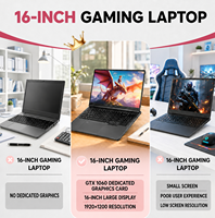 Portátil para juegos de envío rápido con batería grande P106 6GB 16 pulgadas 6.ª generación Intel Core i7 6700H RAM 16GB 32GB DDR3 1TB SSD Teclado retroiluminado PC