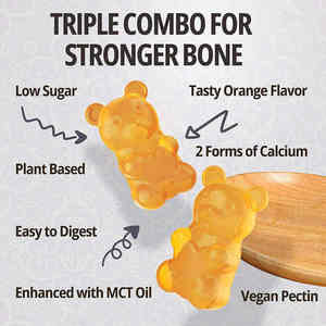 K2 D3วิตามินยี่ห้อของตัวเองอาหารเสริมลูกอมแคลเซียมสนับสนุนกล้ามเนื้อโครงร่างและสุขภาพฟัน - Product Image 5