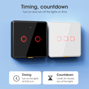 Tuya สวิตช์ไฟอัจฉริยะ ZigBee 10A จอสัมผัส110-240โวลต์ไม่จำเป็นต้องใช้สายไฟกลางเข้ากันได้กับสมาร์ทไลฟ์แอป - Product Image 6