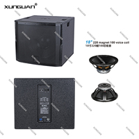 RD-15A RD-18SA Nouveauté Active15 Haut-parleur 15 pouces 2*300W 8 ohms Pro Audio, Subwoofer unique 18 pouces 1000W pour système de son surround