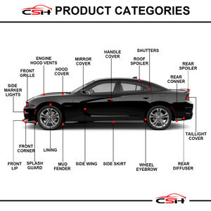 Chaoshenghang - Difusor de Parachoques Trasero R-Spec V2, Accesorios para Kit de Carrocería para Ford <span class=keywords><strong>Mustang</strong></span> 2015 <span class=keywords><strong>2016</strong></span> 2017, Venta al por Mayor de Fábrica - Product Image 6